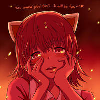 Mirai Nikki Yandere Face/ “Ecstatic Yandere Pose” (恍惚のヤンデレポーズ)
