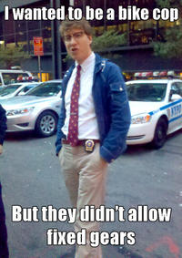 Hipster Cop