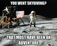Unimpressed Astronaut