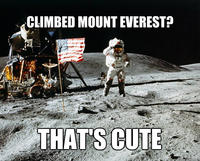 Unimpressed Astronaut