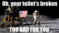 Unimpressed Astronaut
