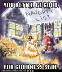 YOU BETTER BE GOOD