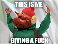 Look At All The Fucks I Give