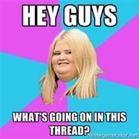 Hey Guys What's Going On This Thread?