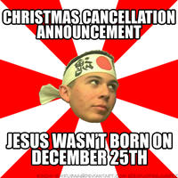 Christmas Cancellation Announcement