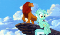 Sitting Lyra