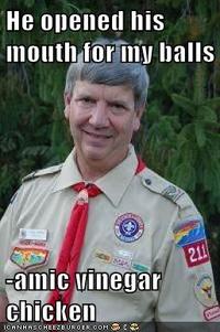 Harmless Scout Leader / Creepy Scoutmaster