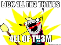 X all the Y