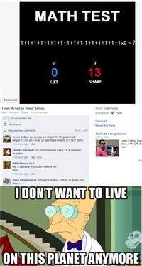 I Don't Want to Live on This Planet Anymore