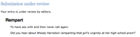 Woody Harrelson Reddit AMA