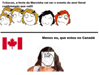 Luíza que está no Canadá