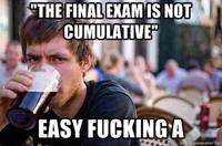 Lazy College Senior