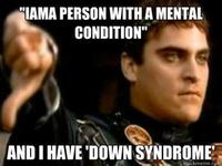 Downvoting Roman / Commodus Thumbsdown