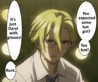 Glasses Sayaka / Too bad, it was just me!