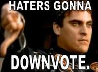 Downvoting Roman / Commodus Thumbsdown