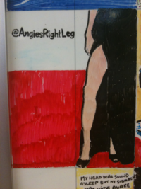 Angelina Jolie's Leg
