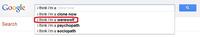 Google Search Box Suggestions 