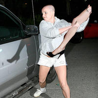 Angelina Jolie's Leg
