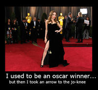 Angelina Jolie's Leg
