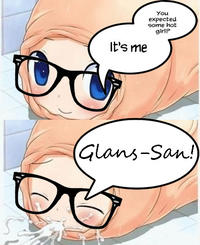Glasses Sayaka / Too bad, it was just me!