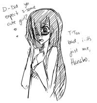Glasses Sayaka / Too bad, it was just me!