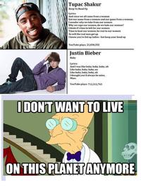 I Don't Want to Live on This Planet Anymore