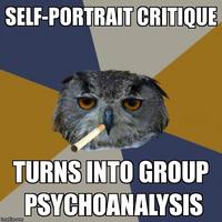 Art Student Owl