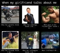 What People Think I Do / What I Really Do