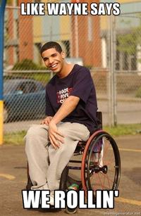 Wheelchair Drake