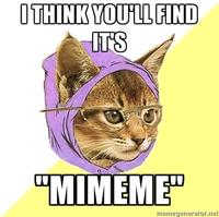Hipster Kitty