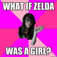 Link & Zelda Confusion / What if Zelda was a girl?