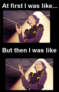 At First I Was Like...