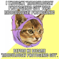 Hipster Kitty