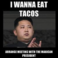 Hungry Kim Jong-un