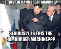 Hungry Kim Jong-un
