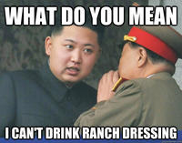 Hungry Kim Jong-un