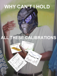I'm in the Middle of Some Calibrations