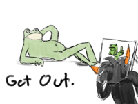 Get Out Frog / Frogout / Me Obrigue