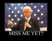 Inappropriate Timing Bill Clinton