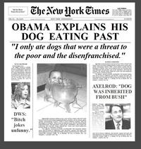 Obama the Eater of Dogs