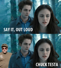Nope! Chuck Testa