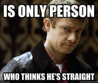 Defensively Heterosexual John Watson