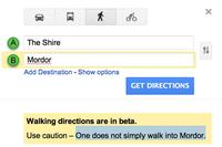 One Does Not Simply Walk into Mordor