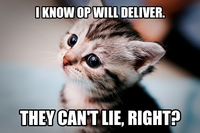 Waiting for OP/OP Will Surely Deliver