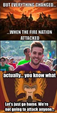 Everything Changed When The Fire Nation Attacked