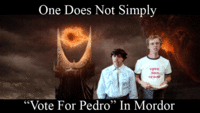 One Does Not Simply Walk into Mordor