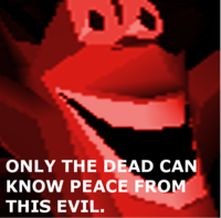 Only The Dead Can Know Peace From This Evil