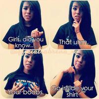 Hey Girls, Did You Know...