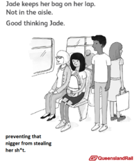 Queensland Rail Etiquette Posters