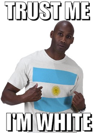 Argentina is White